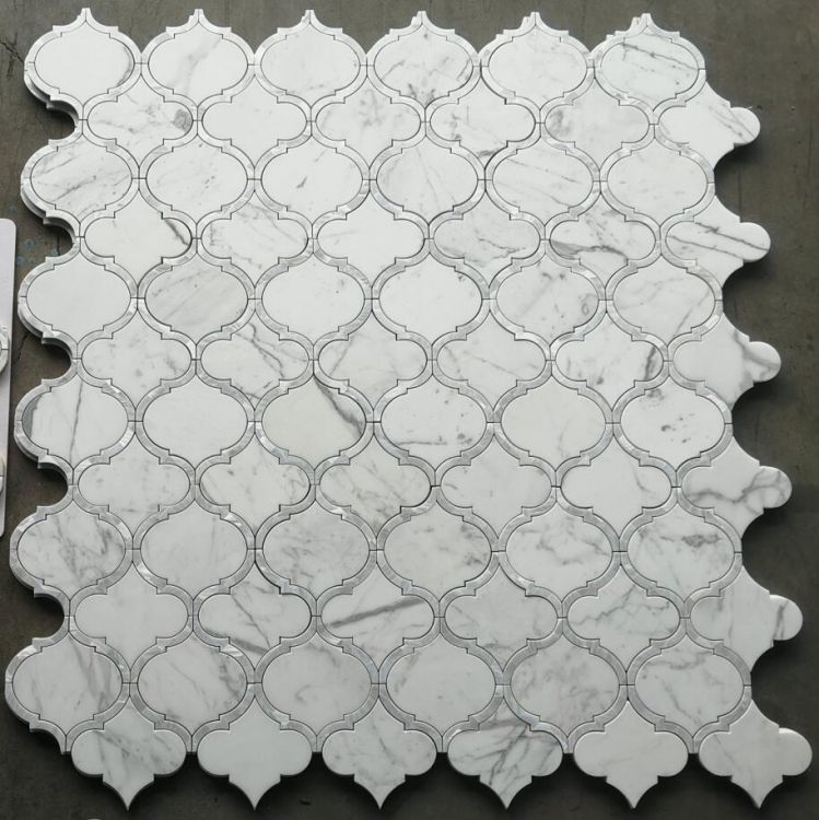 Alice Pearl Calacatta White 11.5 x 12